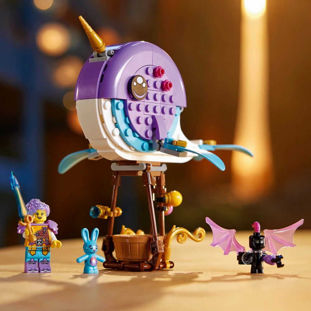 Lego Toys LEGO DREAMZzz Izzie's Narwhal Hot-Air Balloon 71472
