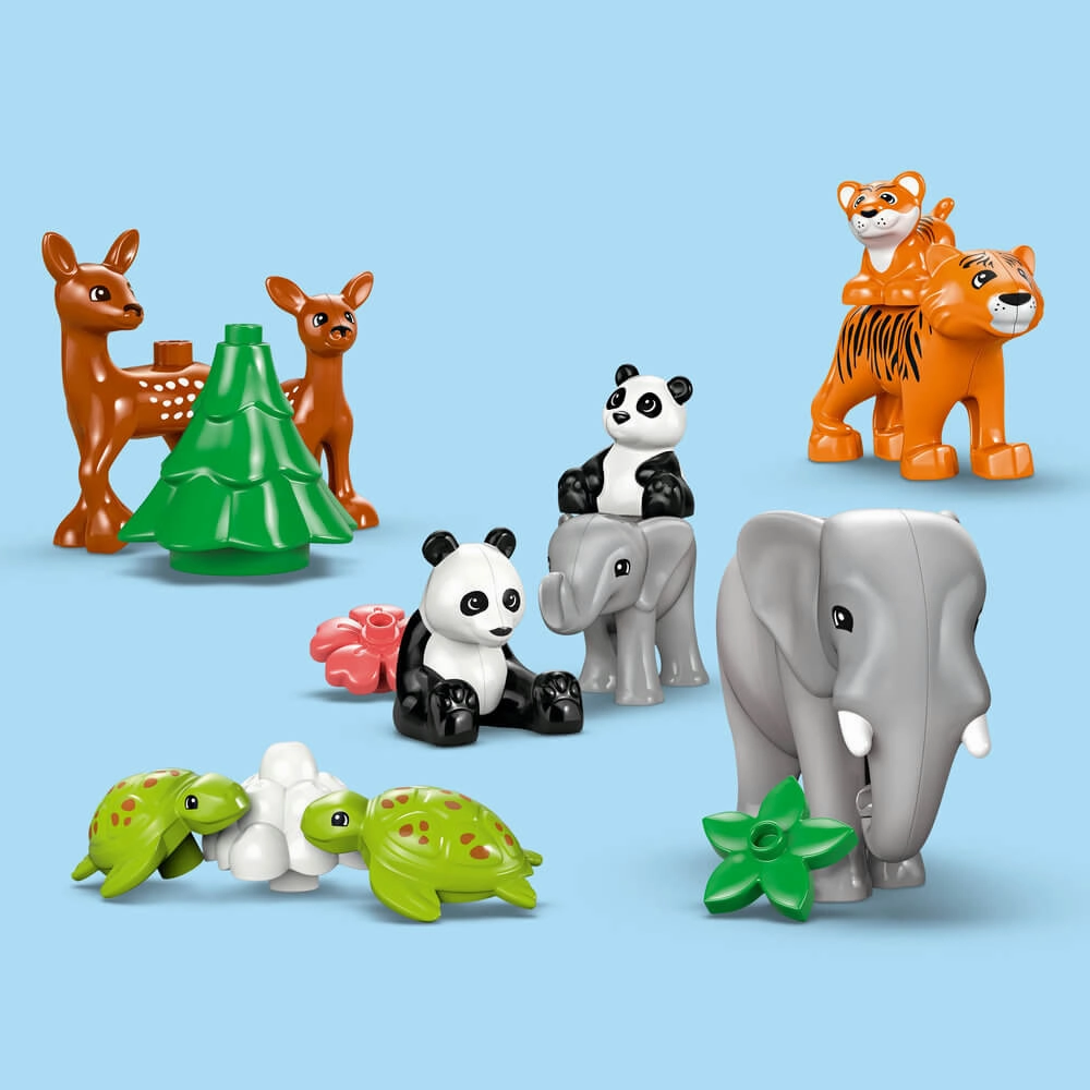 Lego Toys LEGO DUPLO 3in1 Wild Animal Families Building Kit 10446