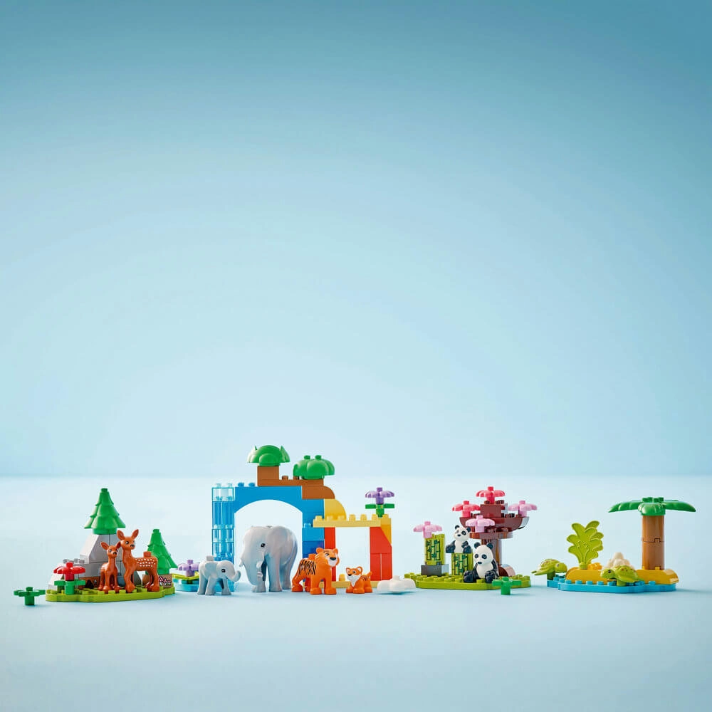 Lego Toys LEGO DUPLO 3in1 Wild Animal Families Building Kit 10446