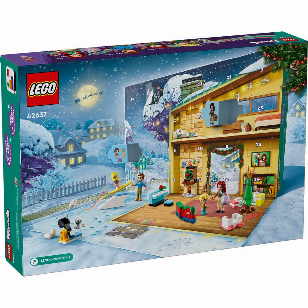 Lego Toys LEGO Friends 2024 Advent Calendar 272 Piece Building Kit (42637)