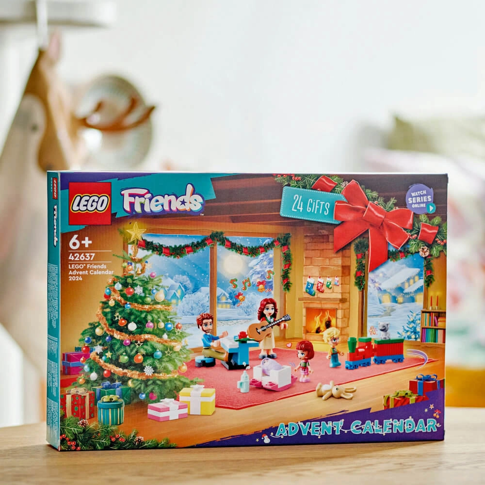 Lego Toys LEGO Friends 2024 Advent Calendar 272 Piece Building Kit (42637)