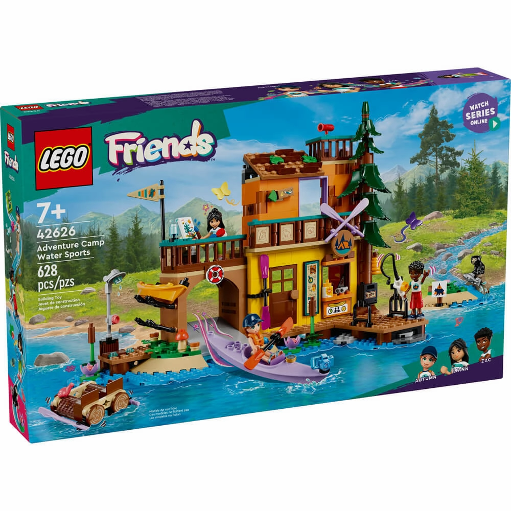 Lego Toys LEGO Friends Adventure Camp Water Sports 628 Piece Building Set (42626)