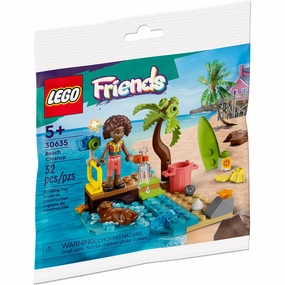 Lego Toys LEGO Friends Beach Cleanup 52 Piece Building Set (30635)