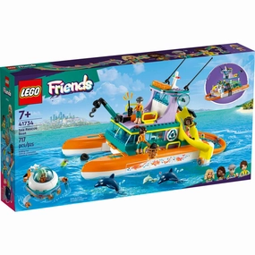 Lego Toys LEGO Friends Sea Rescue Boat 41734 Building Toy Set (717 Pieces)