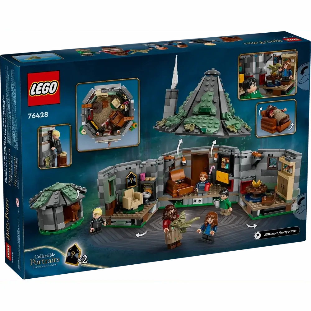 Lego Toys LEGO Harry Potter Hagrid's Hut: An Unexpected Visit Building Set (76428)