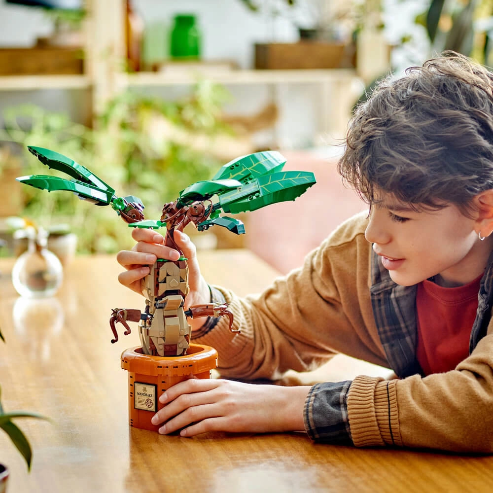 Lego Toys LEGO Harry Potter Mandrake 579 Piece Building Set (76433)