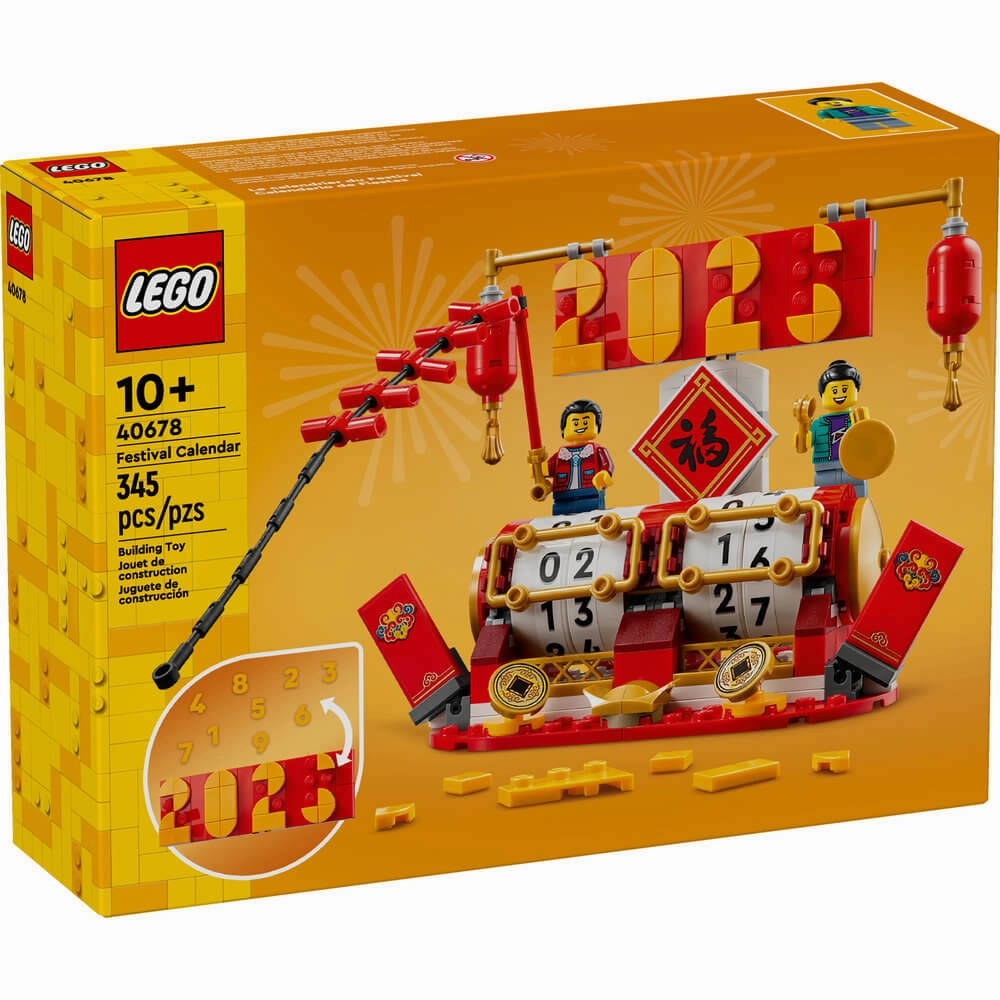 Lego Toys LEGO Iconic Festival Calendar Building Kit 40678