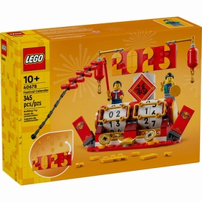 Lego Toys LEGO Iconic Festival Calendar Building Kit 40678