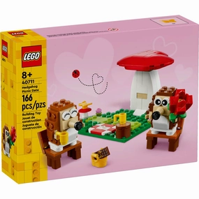 Lego Toys LEGO Iconic Hedgehog Picnic Date Building Kit 40711