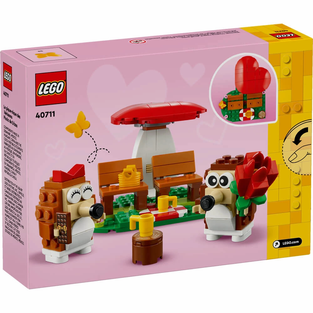 Lego Toys LEGO Iconic Hedgehog Picnic Date Building Kit 40711