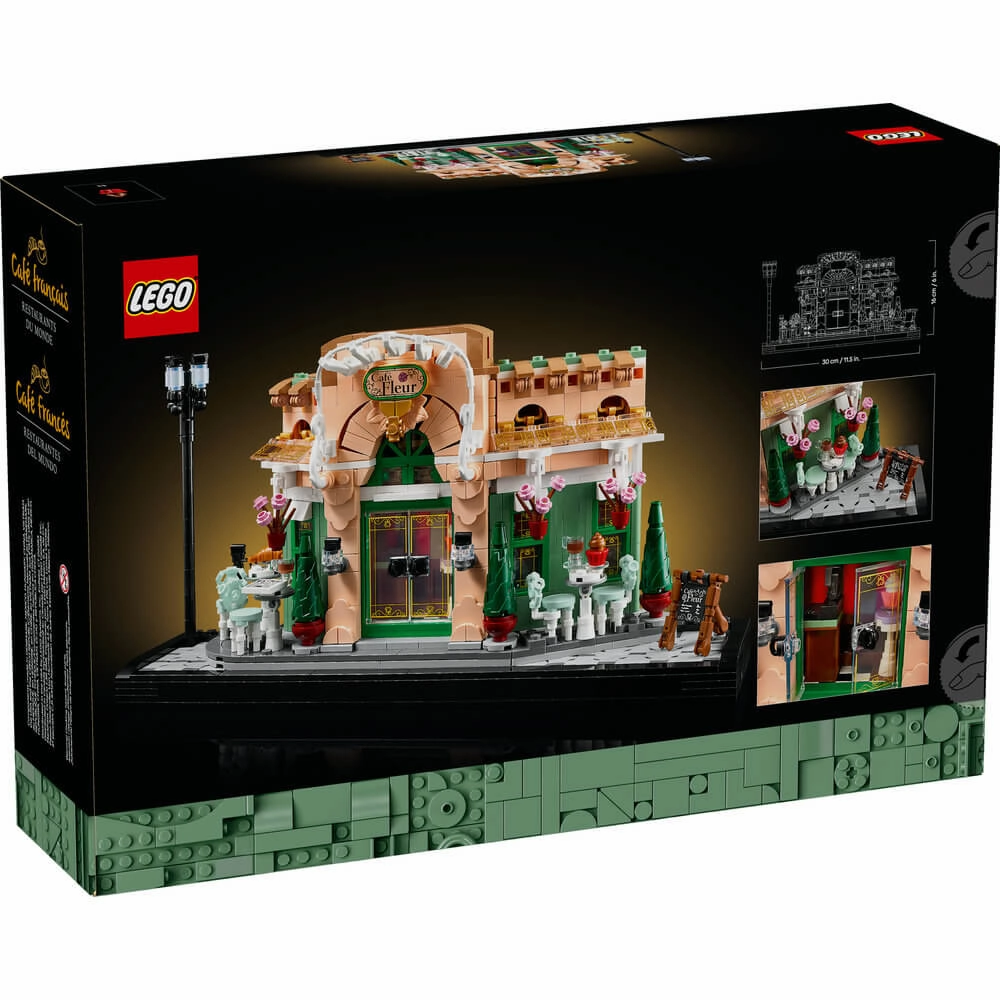 Lego Toys LEGO Icons French Caf 1101 Piece Building Kit (10362)