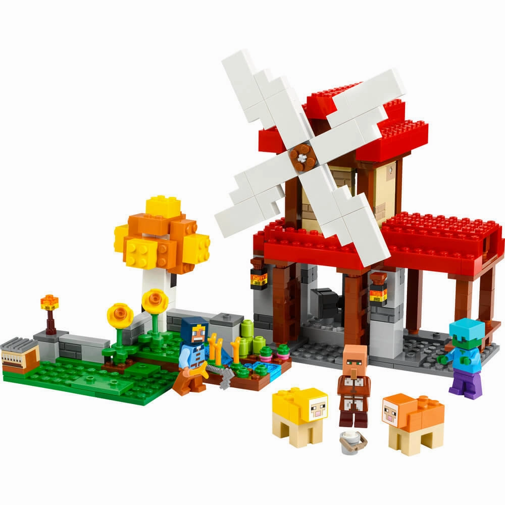 Lego Toys LEGO Minecraft The Windmill Farm 462 Piece Building Set (21262)