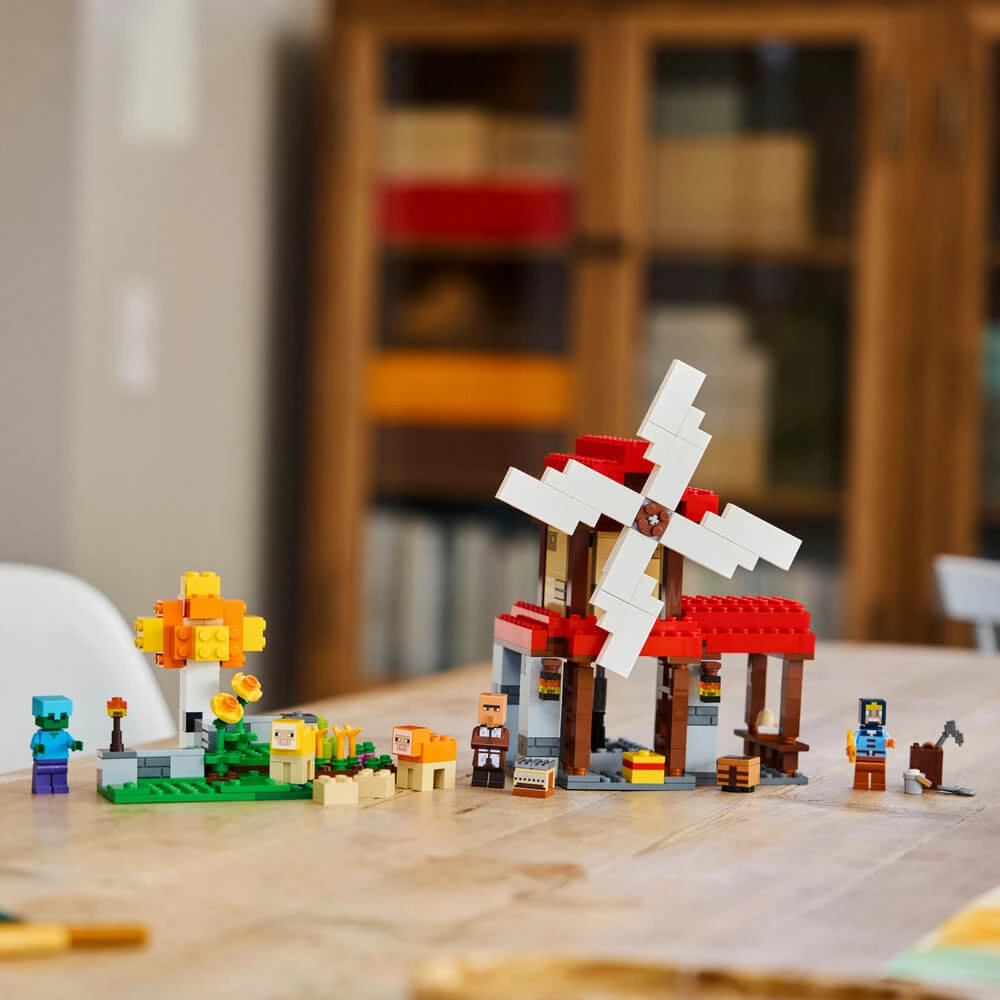 Lego Toys LEGO Minecraft The Windmill Farm 462 Piece Building Set (21262)