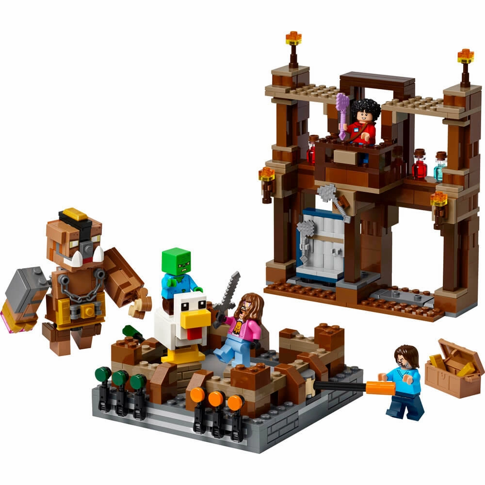 Lego Toys LEGO Minecraft Woodland Mansion Fighting Ring 491 Piece Building Kit (21272)