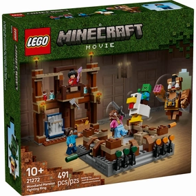 Lego Toys LEGO Minecraft Woodland Mansion Fighting Ring 491 Piece Building Kit (21272)