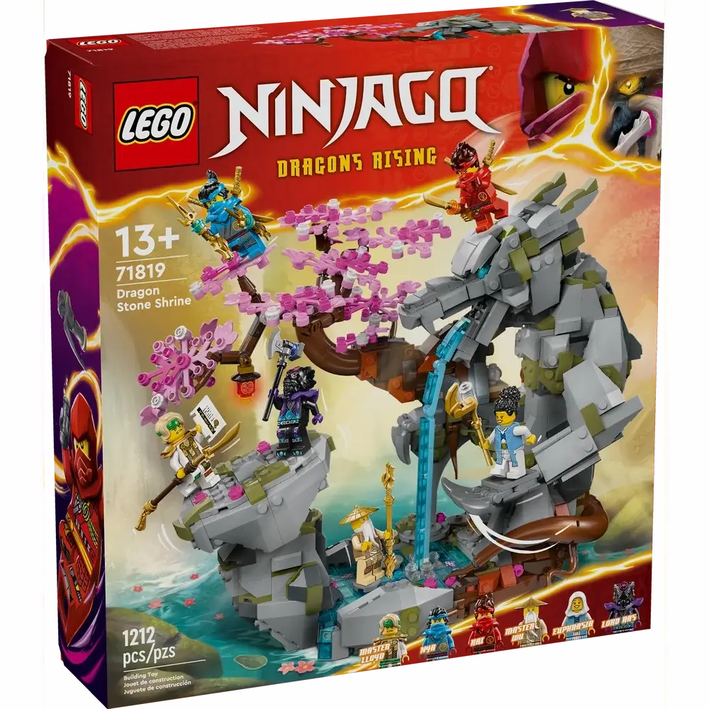 Lego Toys LEGO NINJAGO Dragon Stone Shrine Building Set (71819)