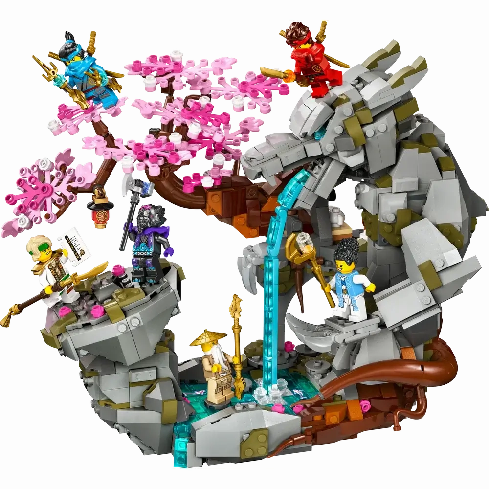 Lego Toys LEGO NINJAGO Dragon Stone Shrine Building Set (71819)