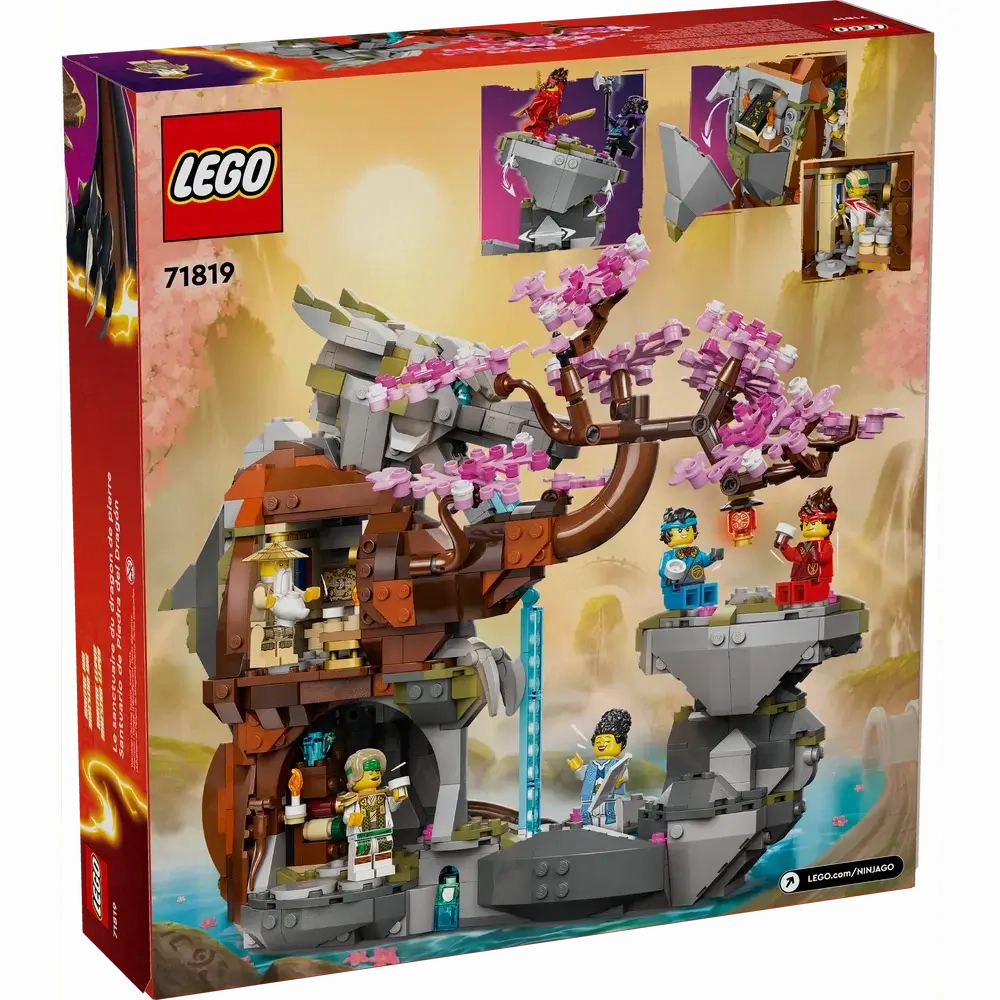 Lego Toys LEGO NINJAGO Dragon Stone Shrine Building Set (71819)