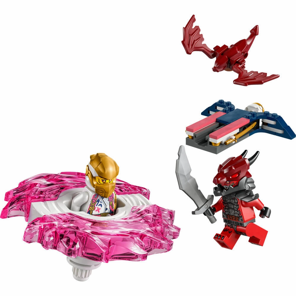 Lego Toys LEGO Ninjago Sora's Dragon Spinjitzu Spinner Building Kit 71824