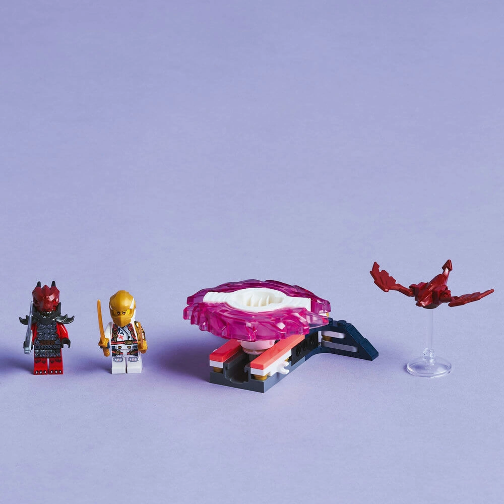 Lego Toys LEGO Ninjago Sora's Dragon Spinjitzu Spinner Building Kit 71824