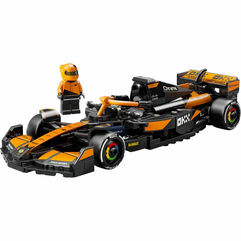 Lego Toys LEGO Speed Champions F1 McLaren F1 Team MCL38 Race Car 269 Piece Building Kit (77251)