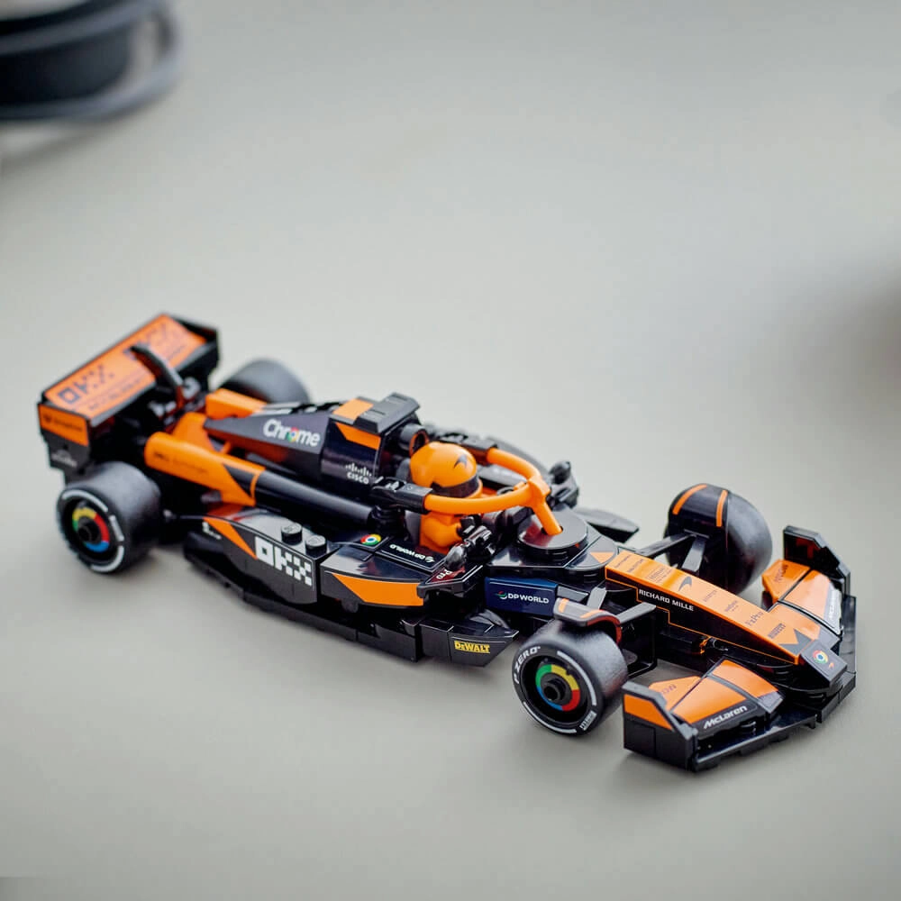 Lego Toys LEGO Speed Champions F1 McLaren F1 Team MCL38 Race Car 269 Piece Building Kit (77251)