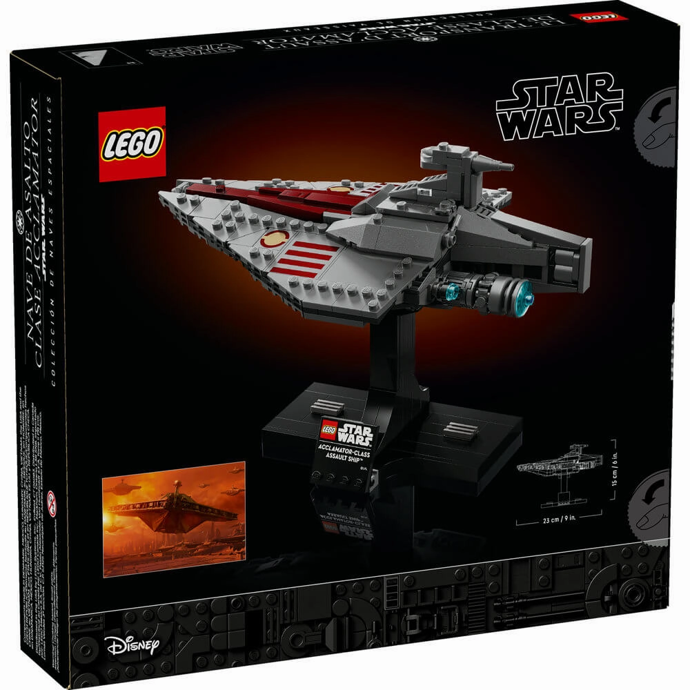 Lego Toys LEGO Star Wars Acclamator-Class Assault Ship Building Kit 75404
