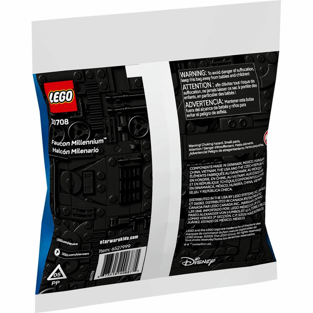 Lego Toys LEGO Star Wars Millennium Falcon Mini-Build 74 Piece Building Kit (30708)