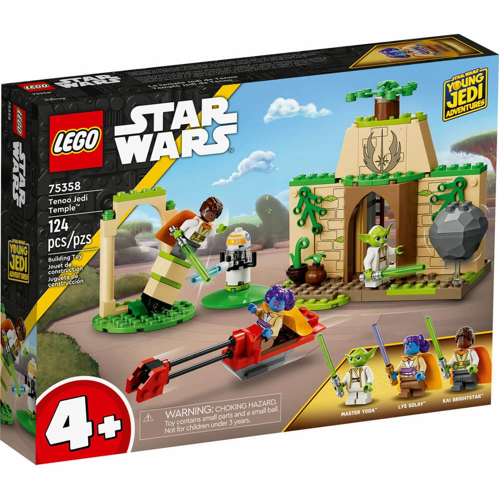 Lego Toys LEGO Star Wars Tenoo Jedi Temple 75358 Building Toy Set (124 Pieces)