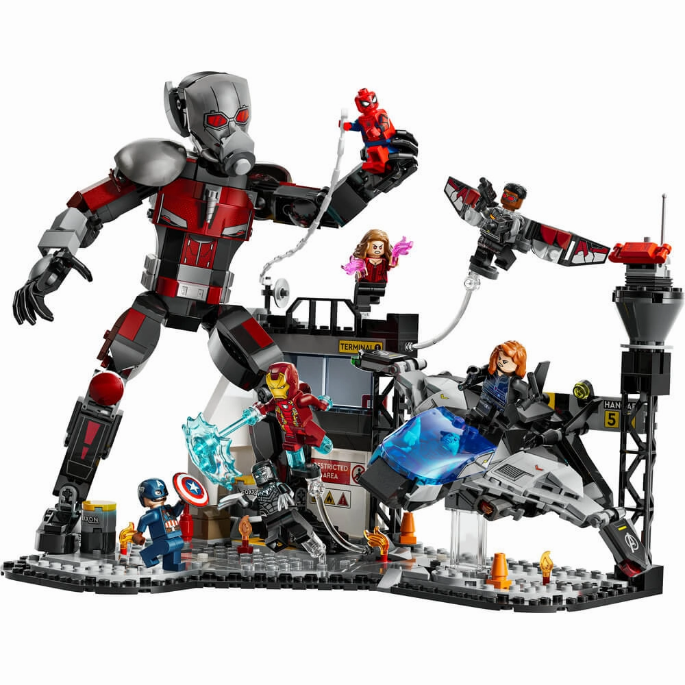 Lego Toys LEGO Super Heroes Marvel Captain America: Civil War Action Battle Building Kit 76314