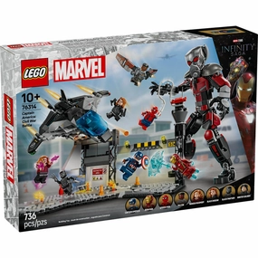Lego Toys LEGO Super Heroes Marvel Captain America: Civil War Action Battle Building Kit 76314
