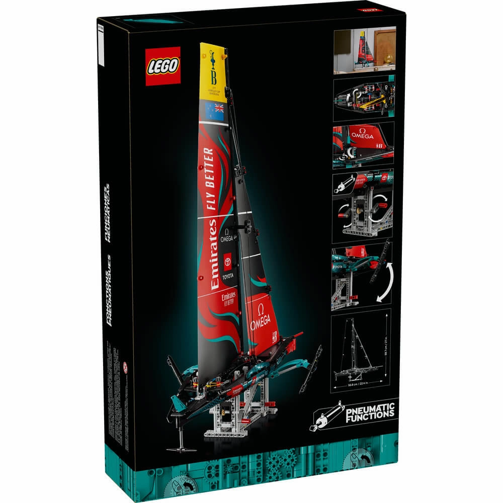 Lego Toys LEGO Technic Emirates Team New Zealand AC75 Yacht 962 Piece Building Set (42174)