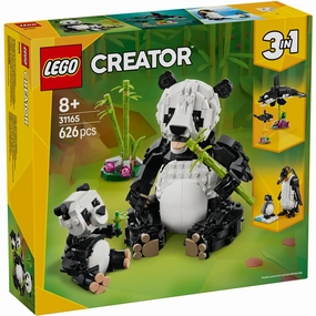 Lego Toys Wild Animal: Panda Family 3 in 1 31165
