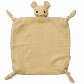 Liewood Agnete Cudddle Cloth Mouse Wheat Yellow