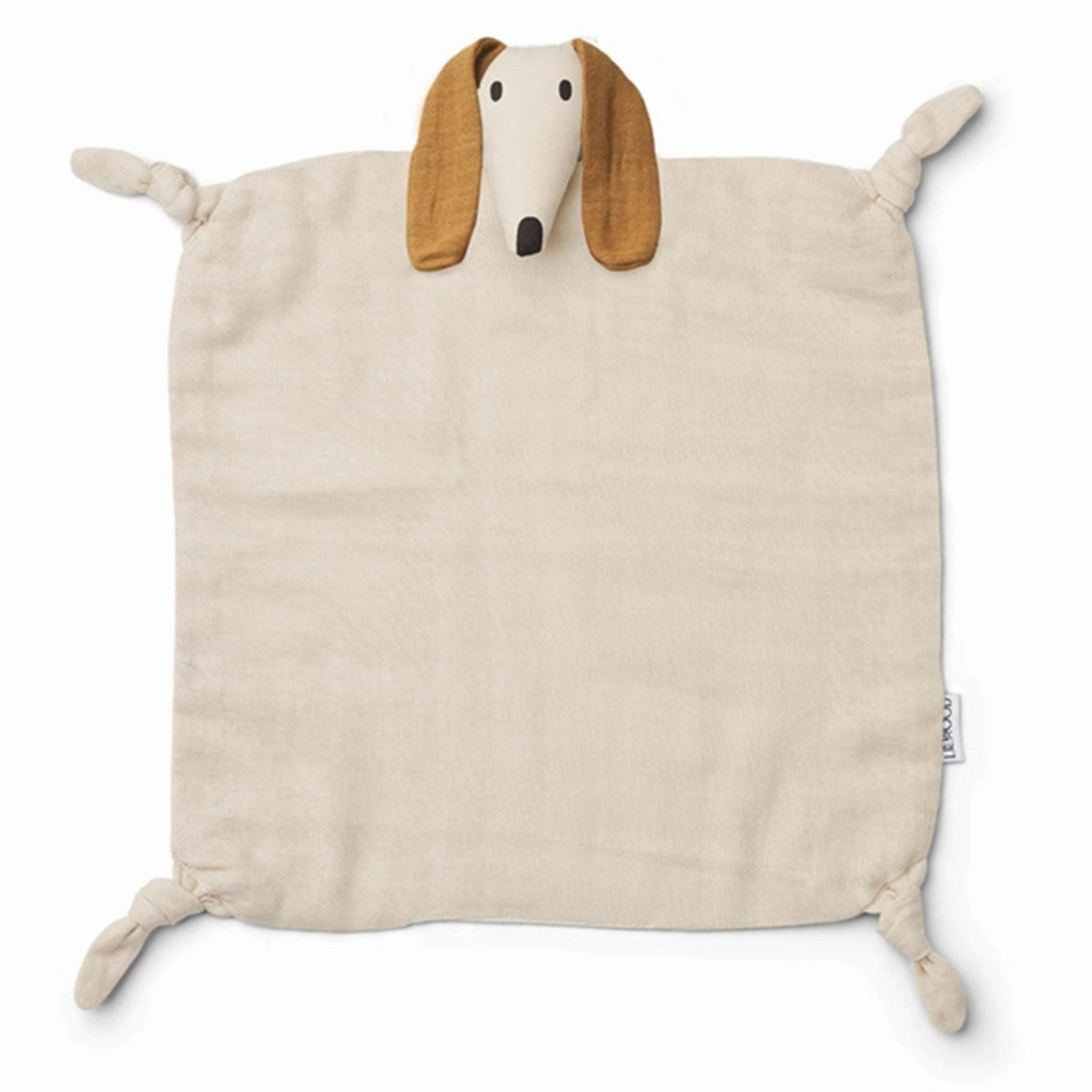 Liewood Agnete Cuddle Cloth Dog Sandy