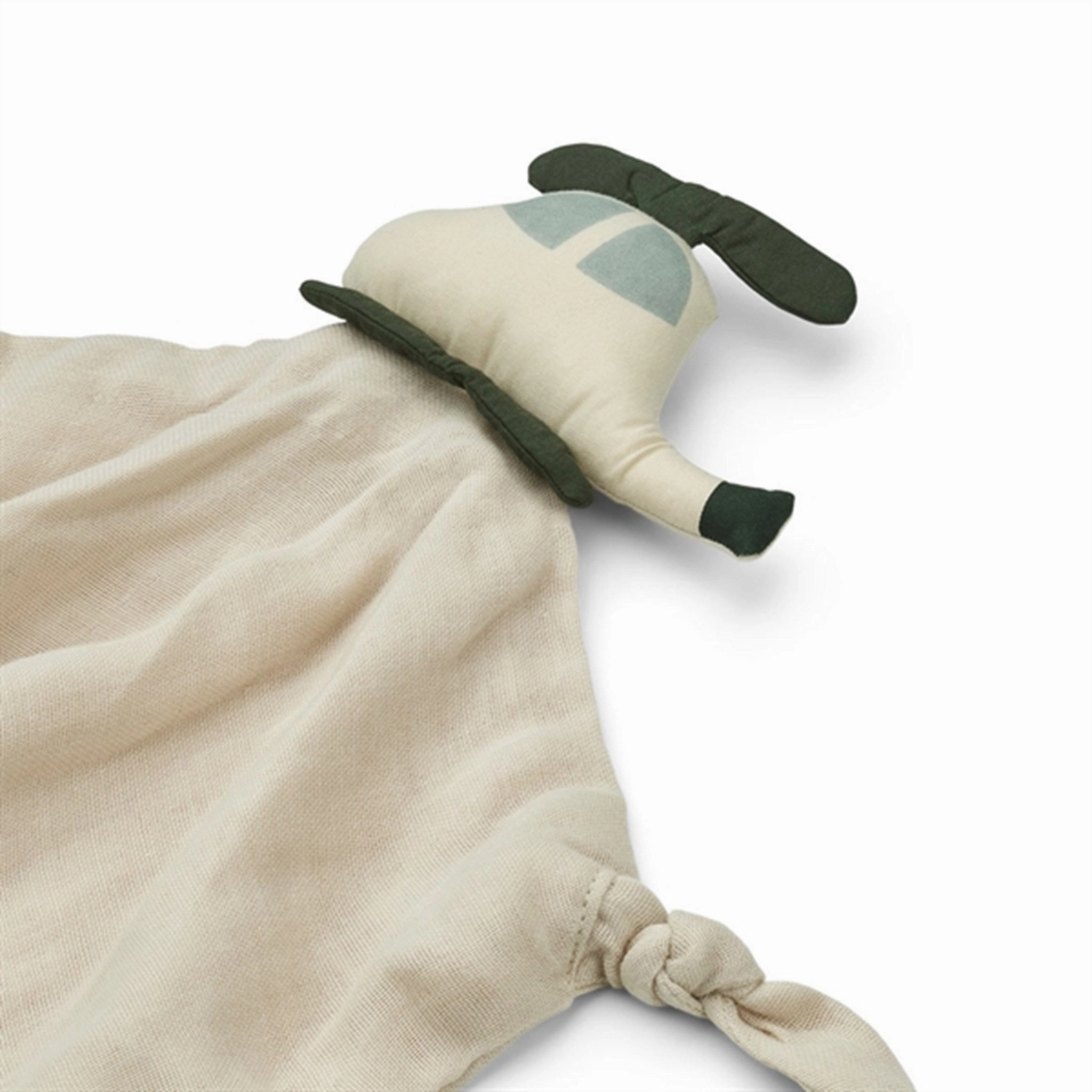 Liewood Agnete Cuddle Cloth Helikopter Sandy