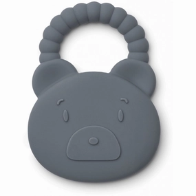 Liewood Gemma Teether Mr Bear Whale Blue