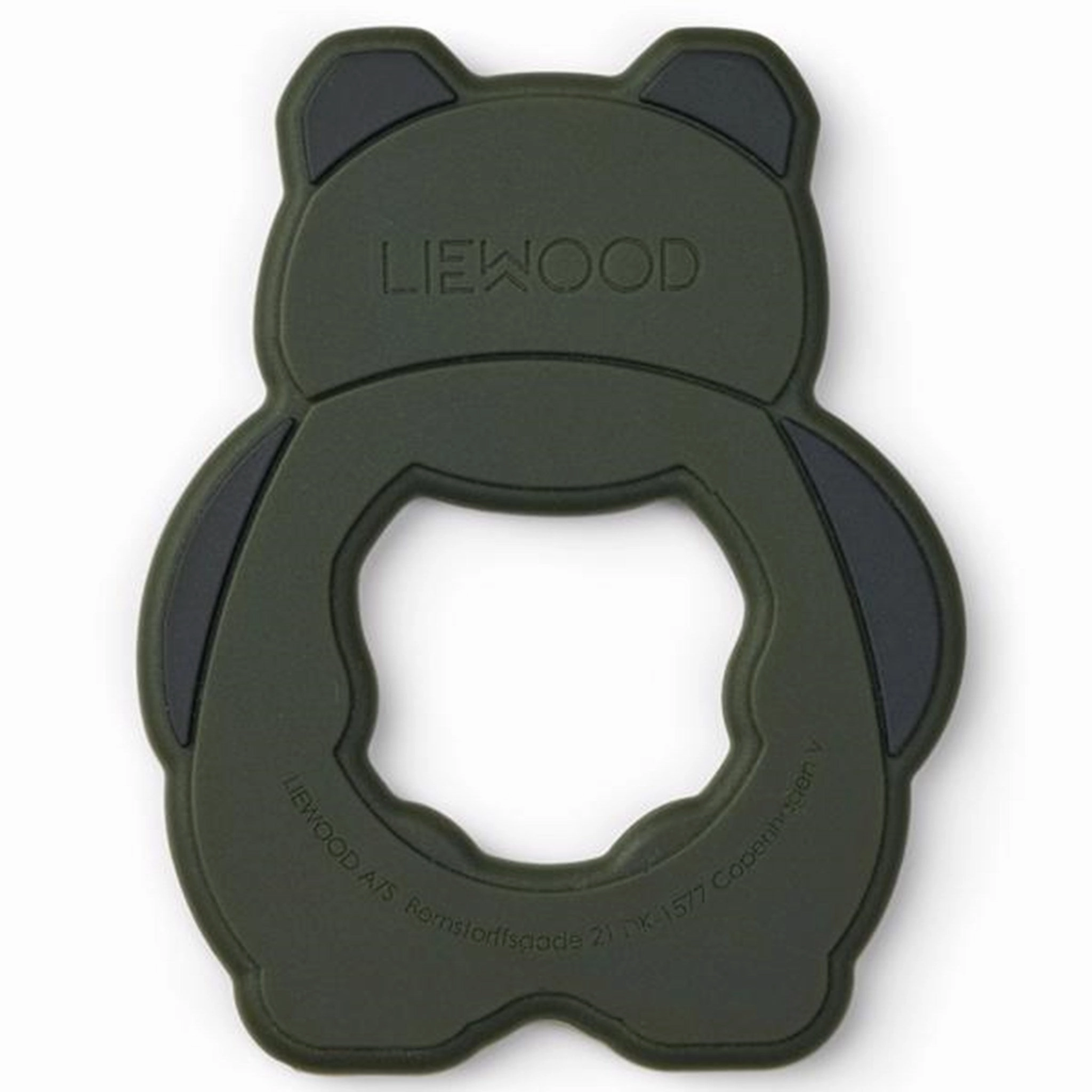 Liewood Gerda Teether Panda Hunter Green