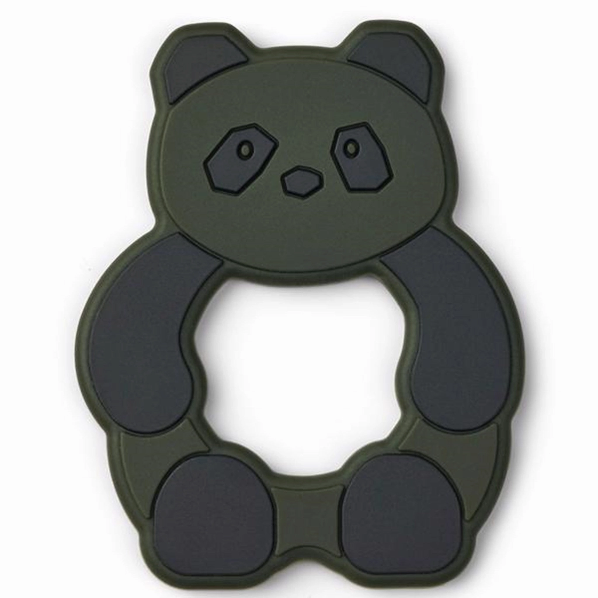 Liewood Gerda Teether Panda Hunter Green