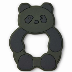 Liewood Gerda Teether Panda Hunter Green