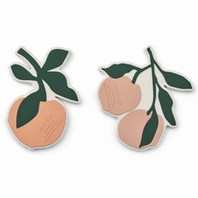 Liewood Gia Teether 2-pack Peach/Pale Tuscany Multi Mix