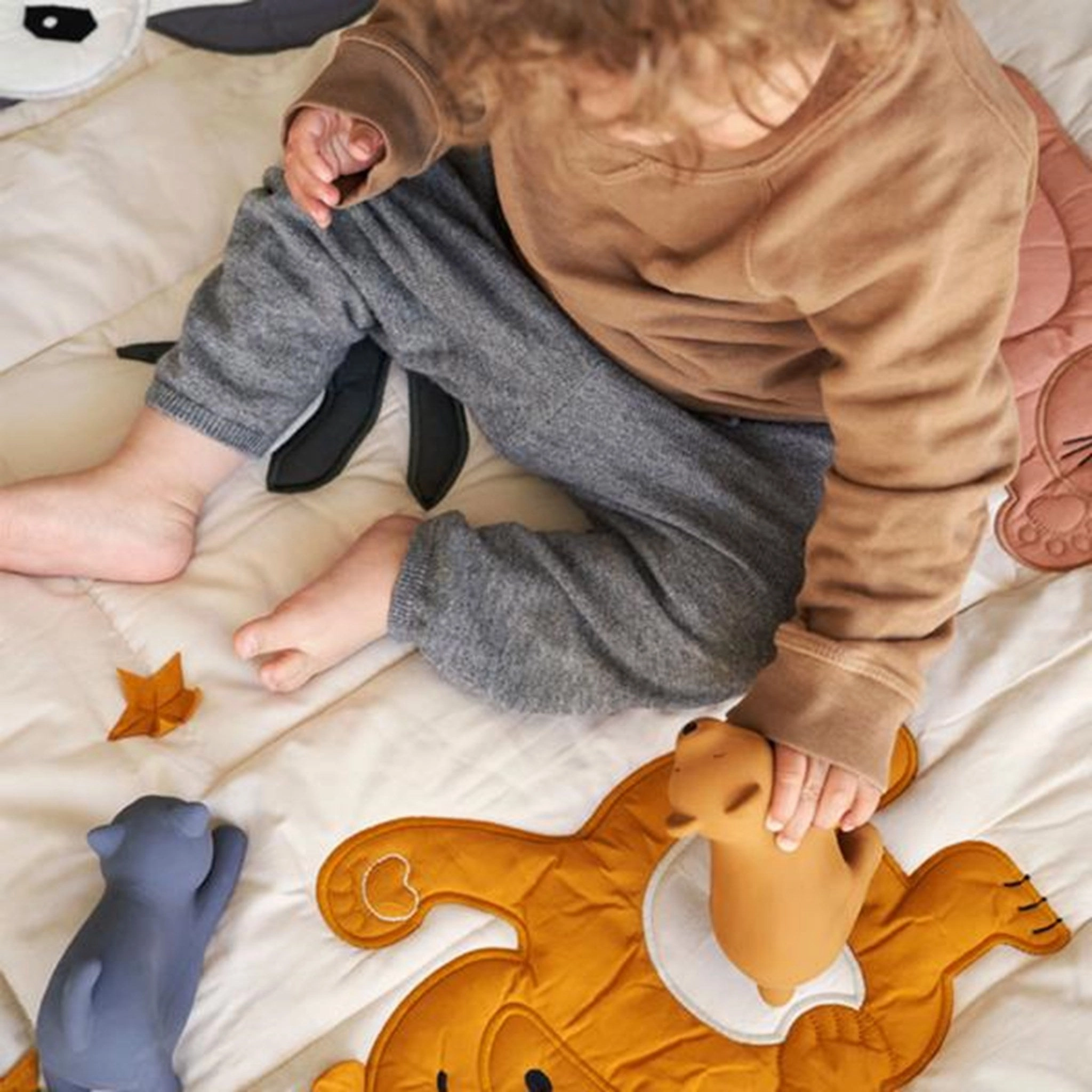 Liewood Glenn Activity Blanket Classic Sandy