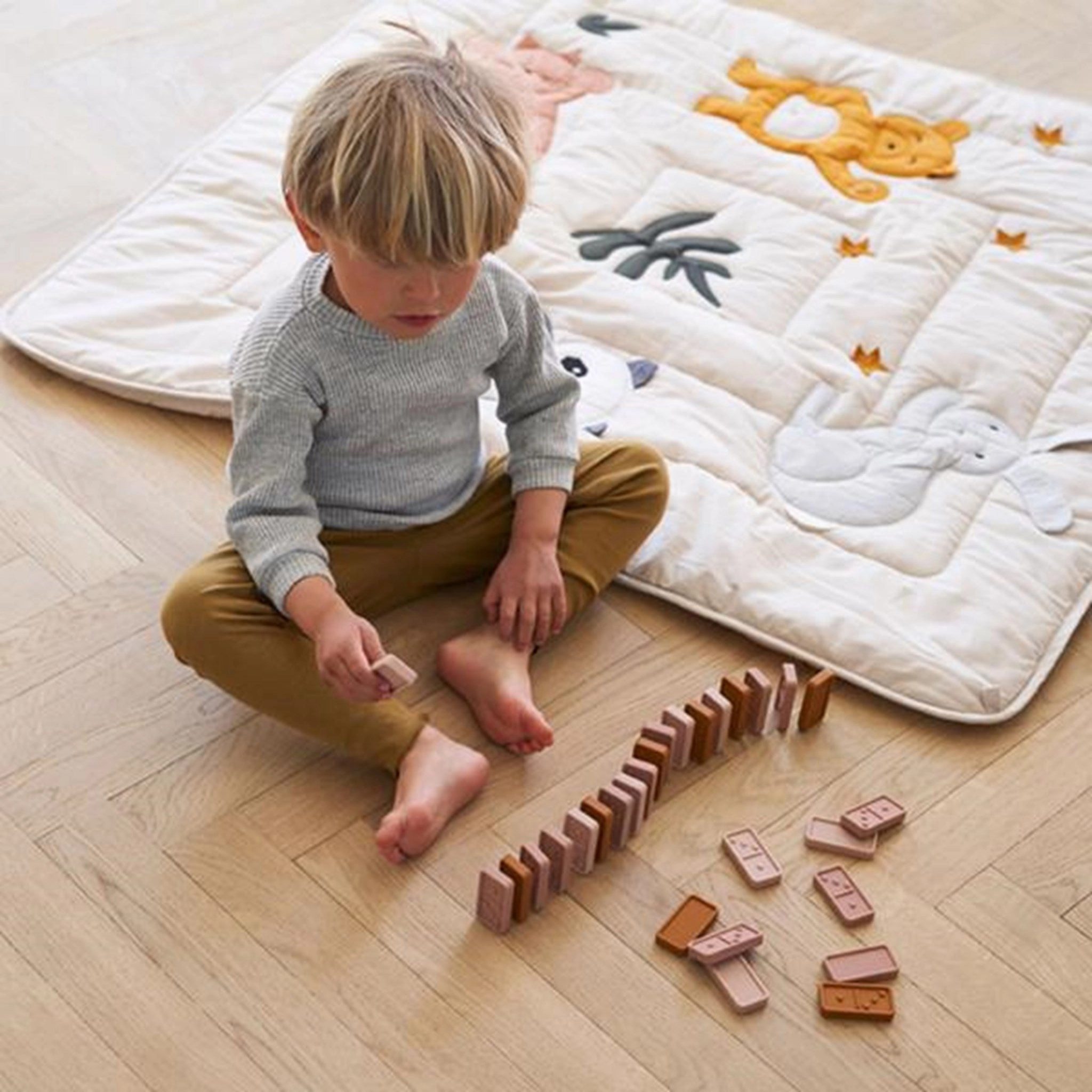 Liewood Glenn Activity Blanket Classic Sandy