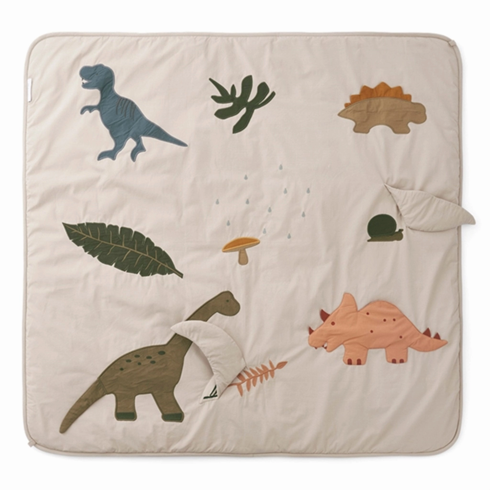 Liewood Glenn Activity Blanket Dino Dark Sandy Mix