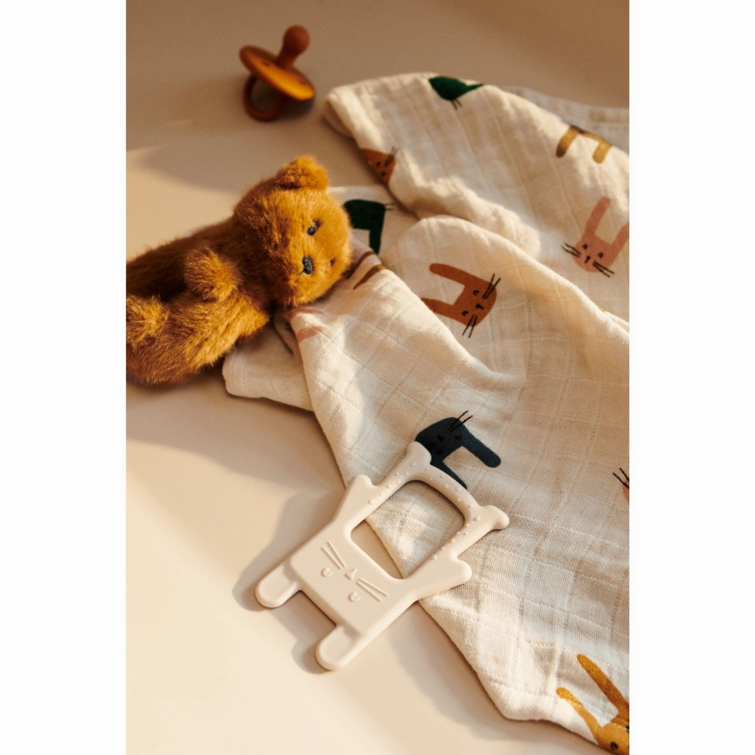 LieWood Golden Caramel Binnie Bear Small Teddy