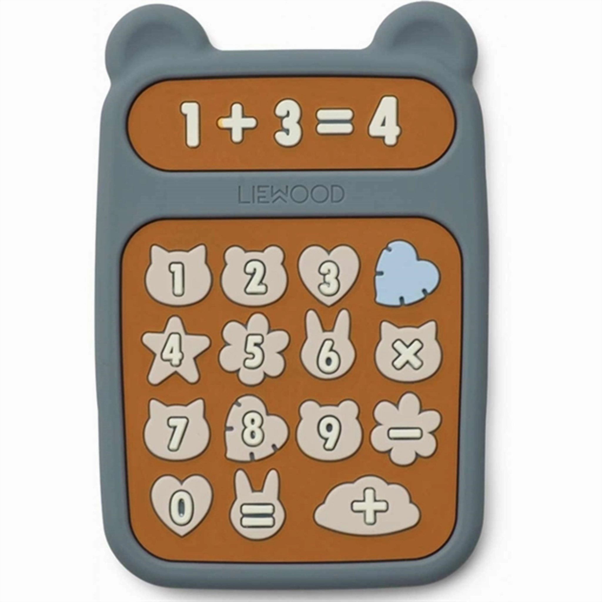 Liewood Teether Niels Calculator Blue Wave Multi Mix