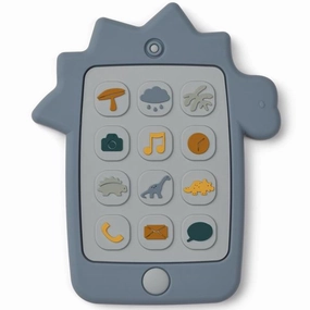 Liewood Teether Thomas Mobile Phone Dino Blue Wave