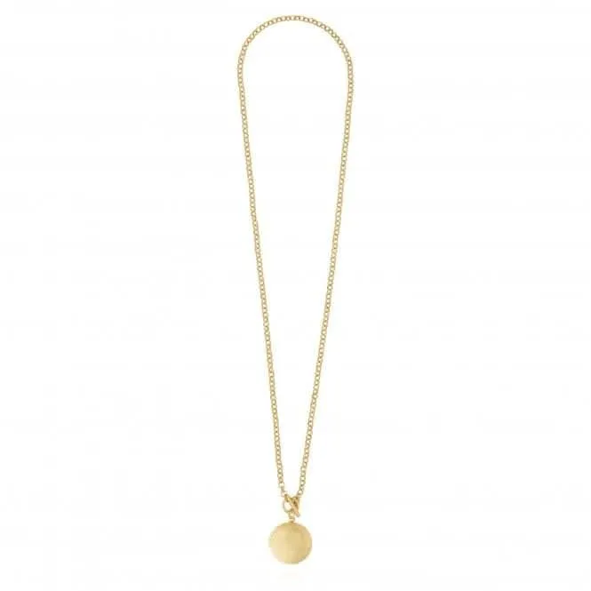 Life Lockets Médaillon Or Rond Collier 50cm 4513 Joma Jewellery