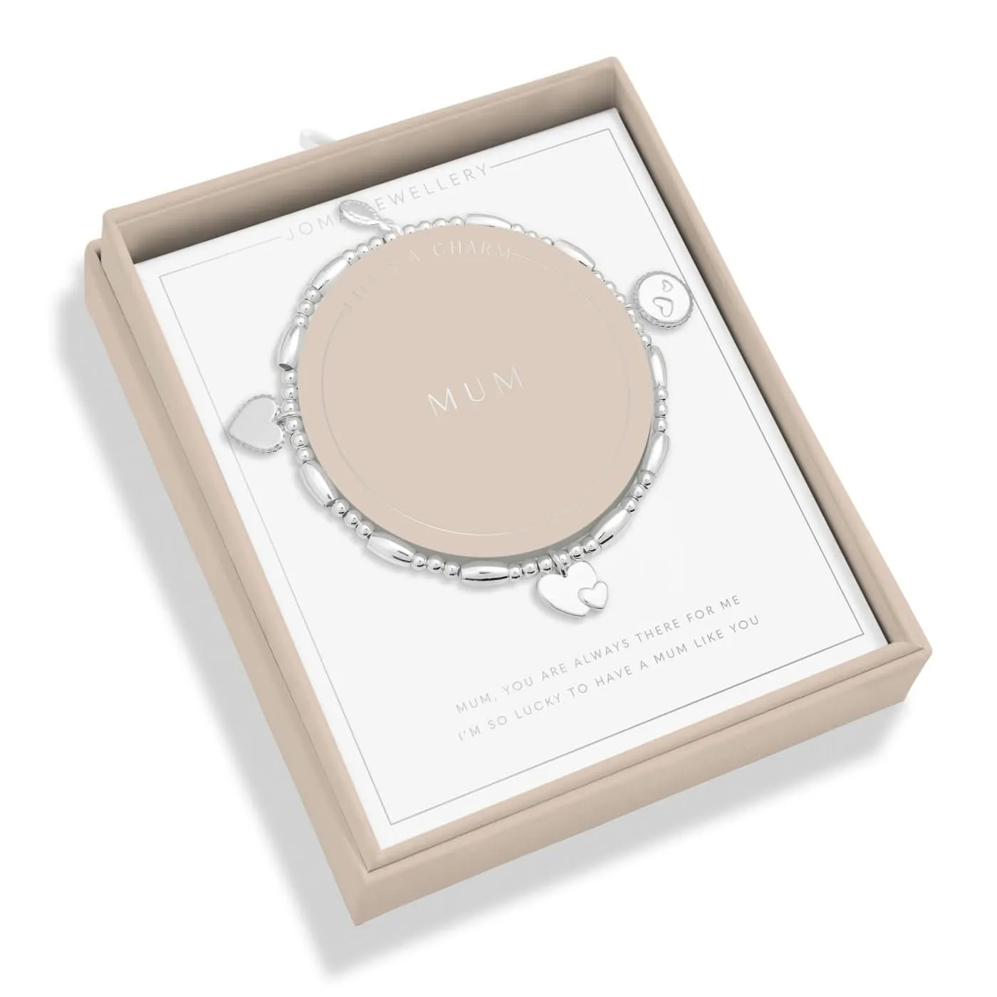 Bracelet en argent plaqué Life's A Charm Maman 7856 Joma Jewellery