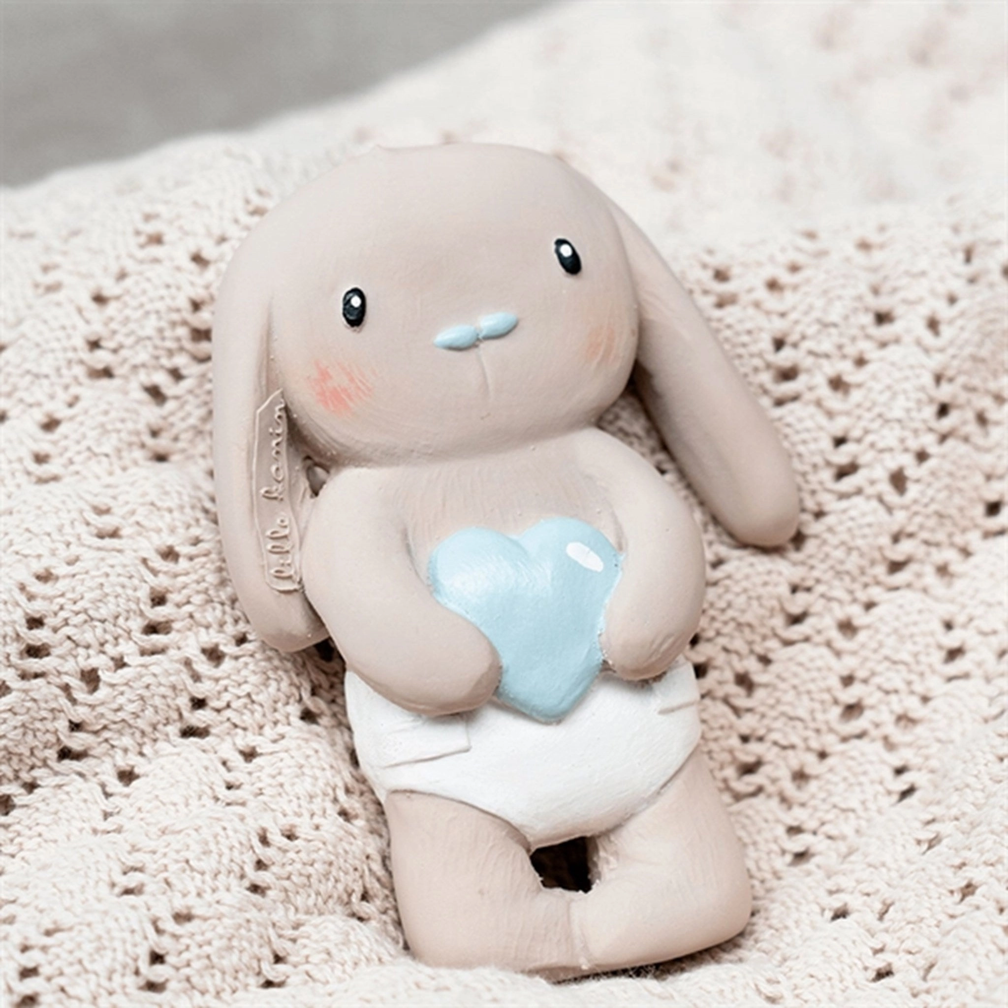 Lille Kanin Teether Marlon Blue